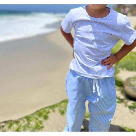 NEW ME & HENRY boy's sports tee in grey - Picture 2 of 2